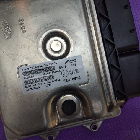 CENTRALINA MOTORE FIAT 500 (312) YPSILON (312) 2011 POI 0.9BZ 52018634 8GSW.M2 - Foto 3