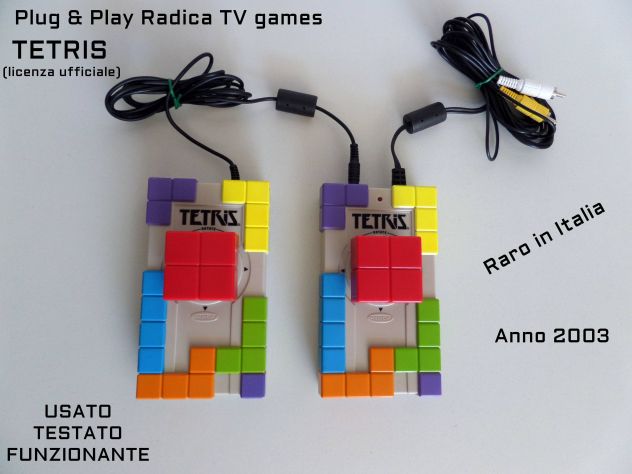 Plug & Play "Radica" TETRIS (Anno 2003) RARO!