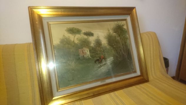 QUADRO PAESAGGIO CAMPAGNA DI "G. CURTI" - Foto 2