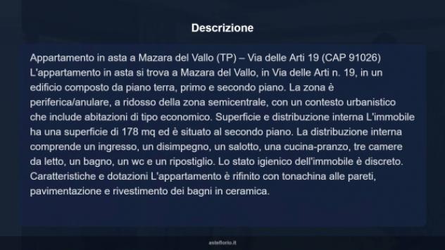 Immobile in asta di 178 m² in vendita a Mazara del Vallo - Foto 13