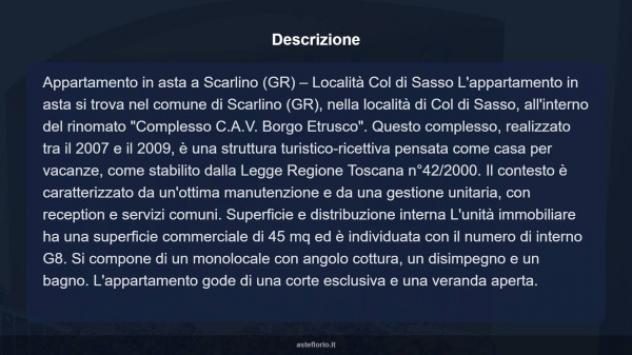 Immobile in asta di 45 m² in vendita a Scarlino - Foto 17