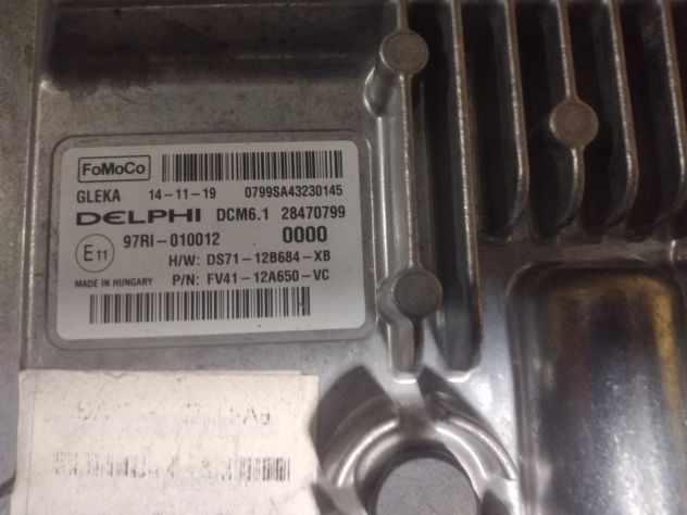 Centralina motore Delphi, Ford Kuga 2.0D, DCM6.1, 28470799, DS7112B684XB, DS71-1 - Foto 4