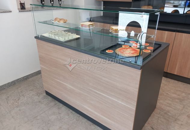 BANCO NEUTRO, LINEA "EASY", DA 150, COL. ROVERE E CASTELLO VETRI CORTO DA 100 - Foto 6