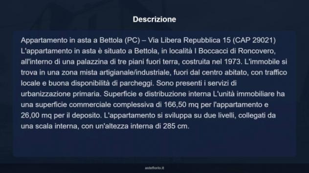 Immobile in asta di 166 m² in vendita a Bettola - Foto 13