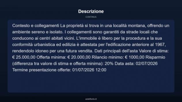 Immobile in asta di 60 m² in vendita a Corniglio - Foto 17