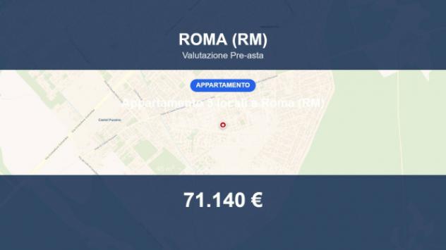 Immobile in asta di 45 m², box auto in vendita a Roma