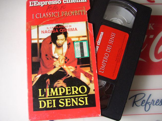 vhs l'impero dei sensi nagisa oshima