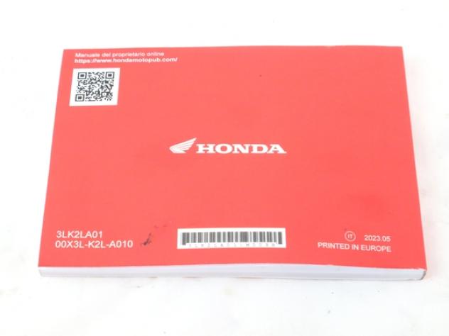 HONDA ADV 350 00X3LK2LA010 MANUALE USO E MANUTENZIONE NF13 22 - 24 OWNER'S MANUAL - Foto 2