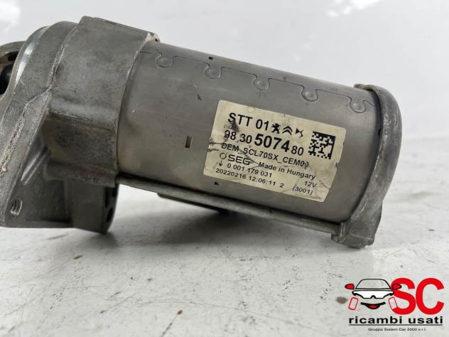 Motorino Di Avviamento Opel Corsa F 1.2 Benzina 9830507480 - 39928 - Foto 2