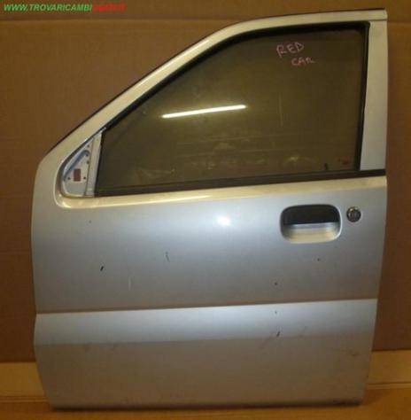 PORTA ANT.S. ARGENTO C/ALZ.  Carrozzeria  Lamierati esterni  Porte  Porta ant. sx. SUZUKI - IGNIS - 01-10-2003 - 01-01-2009