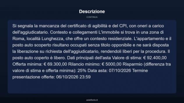 Immobile in asta di 60 m² in vendita a Roma - Foto 18