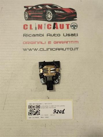 SENSORE PIOGGIA CITROEN C5 Aircross 9813167380 (18)