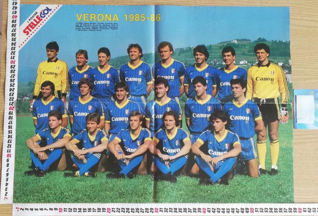 Poster Juventus 1985-86 di Intrepido Sport (Juve) - Foto 3