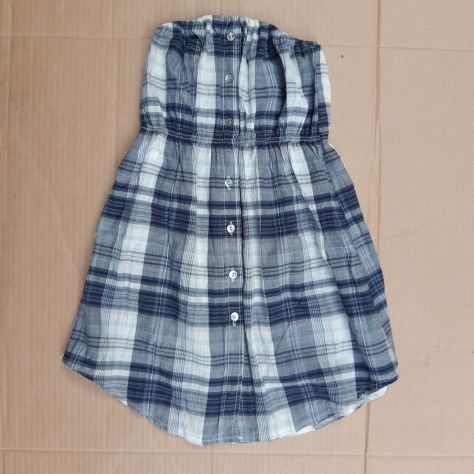 Top senza spalline taglia S made in Italy