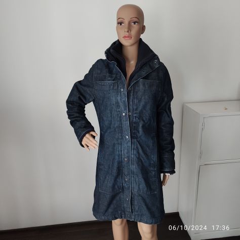 Cappotto jeans trapuntato Ladysoul