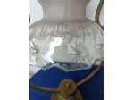 Vendo lampadari ottone/vetro decorati vintage