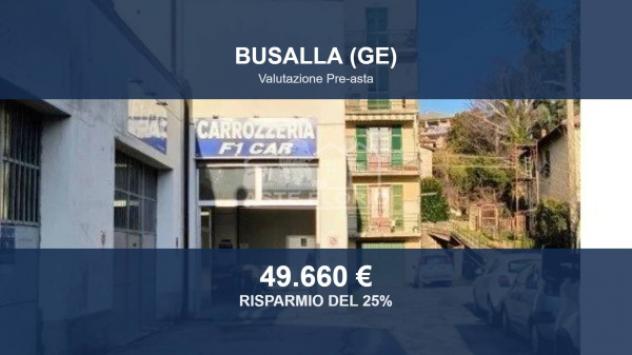 Immobile in asta di 113 m², box auto in vendita a Busalla
