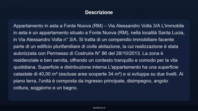 Immobile in asta di 40 m² in vendita a Fonte Nuova - Foto 8
