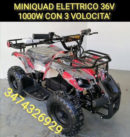 MINIQUAD ELETTRICO HUMMER 36V 1000W