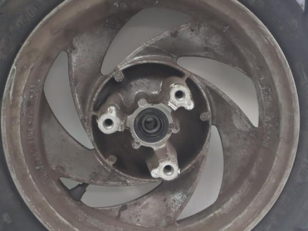 HONDA BALI SJ 50 44650GAV305ZA CERCHIO RUOTA ANTERIORE 10X2.50 FRONT WHEEL - Foto 4