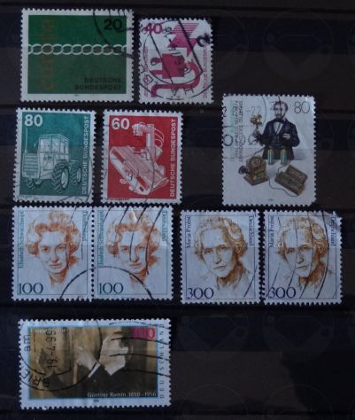 GERMANIA 1948-1998 Lotto di 63 francobolli - Foto 5
