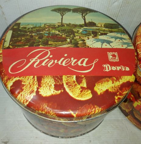2 VECCHIE SCATOLE DI BISCOTTI DORIA DA COLLEZIONE - Foto 7
