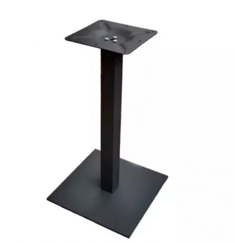 Set tavolo pe4 ristorante  con piede centrale piano nobilitato melaminico  noce - Foto 7