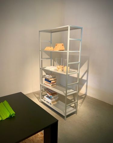libreria alluminio kriptonite casa ufficio studio - Foto 5