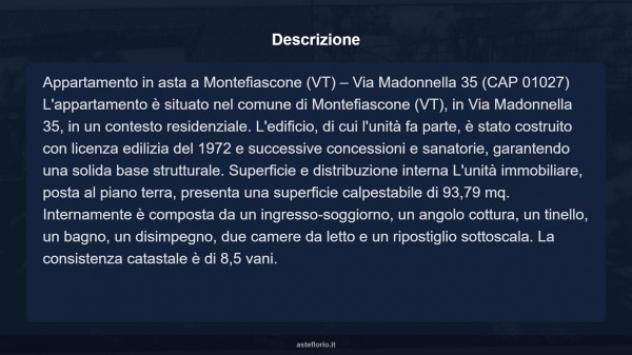 Immobile in asta di 93 m² con più di 5 locali in vendita a Montefiascone - Foto 5
