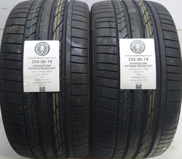2 GOMME 255 30 19 BRIDGESTONE A68490