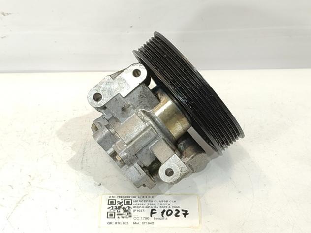 POMPA IDROGUIDA MERCEDES CLK Cabrio W209 7691332130 271942 benzina 1796 (03) - Foto 2