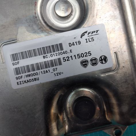 Centralina FIAT ducato mjd 9df hw000 52115025 / - Foto 5