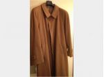 cappotto da uomo in pura lana taglia 54