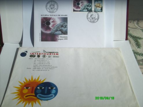 FRANCOBOLLI ROMANIA 1999 *ECLISSI TOTALE DI SOLE* - Foto 3