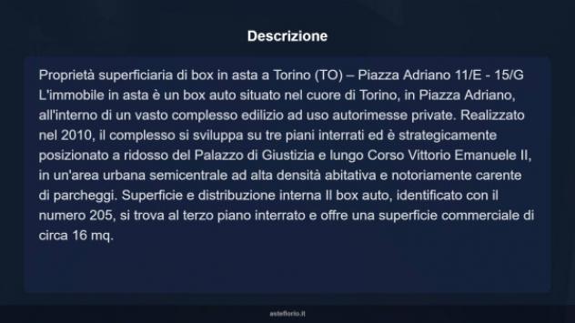 Immobile in asta di 16 m² in vendita a Torino - Foto 6