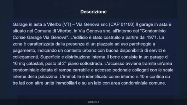 Immobile in asta di 16 m² in vendita a Viterbo - Foto 10