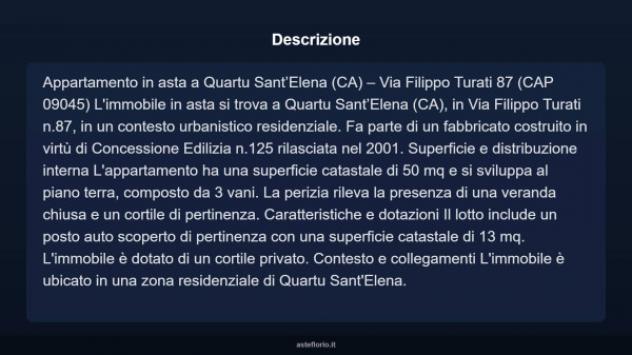 Immobile in asta di 50 m² in vendita a Quartu Sant'Elena - Foto 4