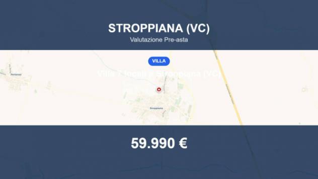 Immobile in asta di 139 m² in vendita a Stroppiana