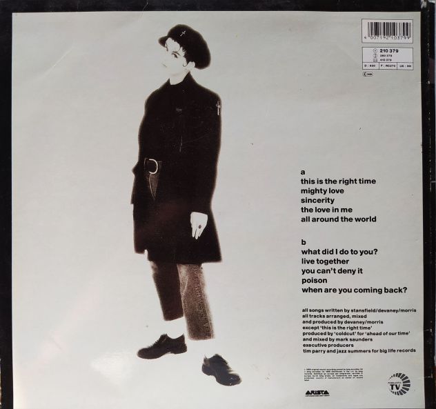 Lisa Stansfield-Affection-LP-1989 - Foto 2
