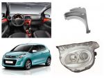 Citroen C1 frontale paraurti parafango airbag rinforzo sospensioni 2014-15-18-20