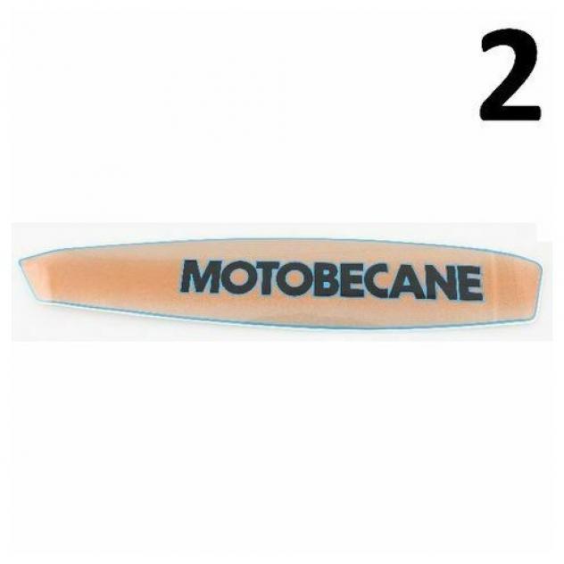 Adesivo destro serbatoio benzina Motobecane - Foto 2