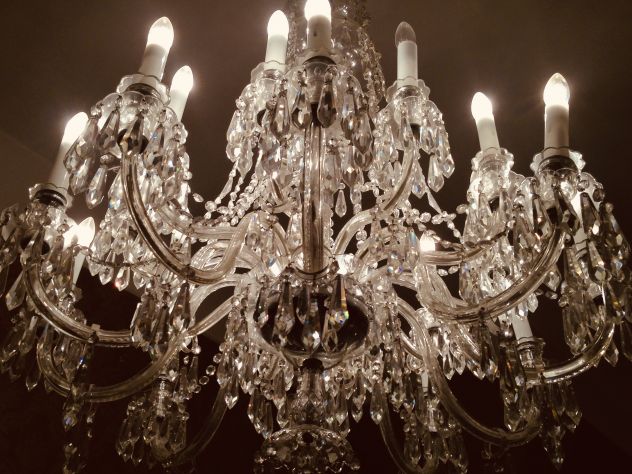 Lampadario di Boemia - Foto 3