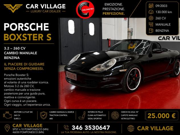 Porsche Boxster 3.2i 24V cat S