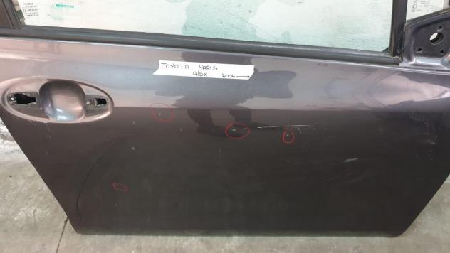 PORTIERA ANTERIORE DESTRA TOYOTA Yaris Serie (0508) - Foto 6