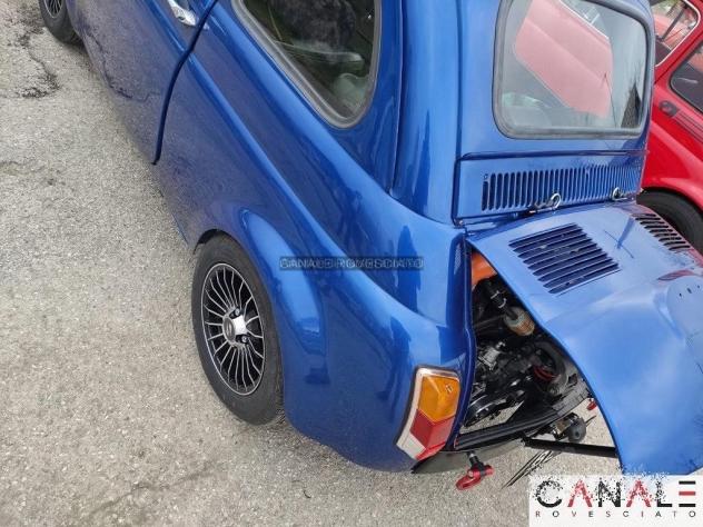 Cerchi grifo 4,5x 12 4x98 neri bianchi fiat 126 - Foto 4