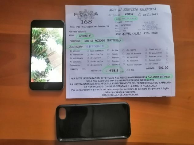 REDMINOTE HIPHONE6 Argento 16gb 40eu HONOR10 lite 64GB eu60 Hawey P10Smart 50 eu - Foto 2