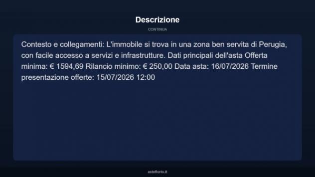 Immobile in asta di 9 m² in vendita a Perugia - Foto 5