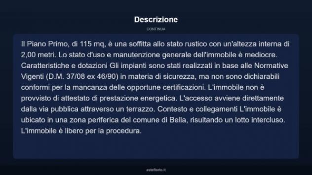 Immobile in asta di 185 m² in vendita a Bella - Foto 18