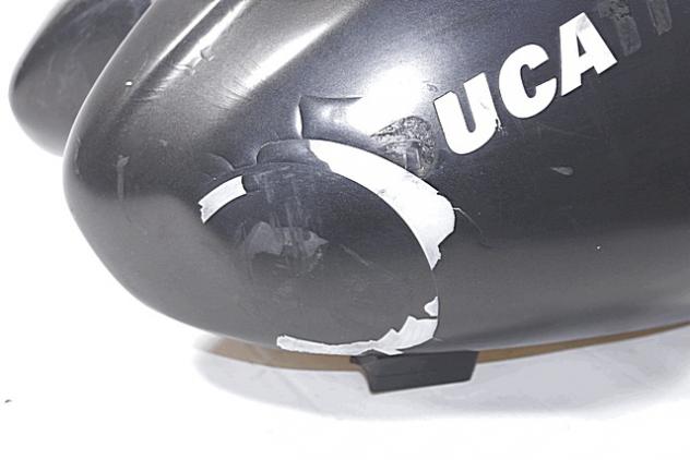 SERBATOIO CARBURANTE DUCATI MONSTER 695 2006 - 2008 58610451B FUEL TANK DA RIVERNICIARE - Foto 7