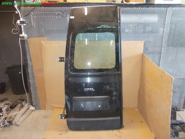 PORTA CARICO POST. S. A BATTENTE NERO CON VETRO(TETTO ALTO) OPEL MOVANO (X62)  Carrozzeria  Lamierati esterni  Porte  Porta di carico p OPEL - MOVANO